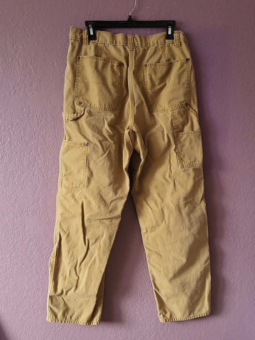 Banana Republic Men's Workwear Canvas Pants in Tan